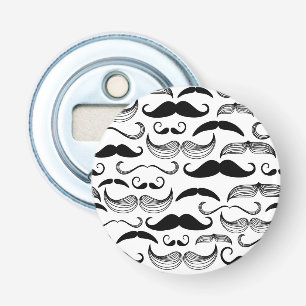 Décapsuleur Un club des messieurs. Motif 2 de moustache