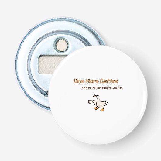Décapsuleur Un design de canard pour One More Coffee (Devant)