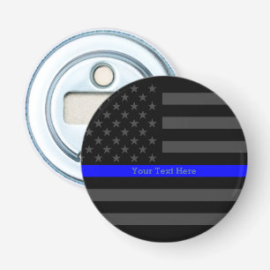 Décapsuleur Un drapeau mince élégant de Blue Line USA
