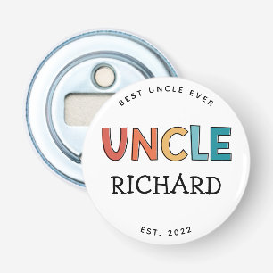 Décapsuleur Uncle personnalisé Retro cadeau meilleur oncle jam