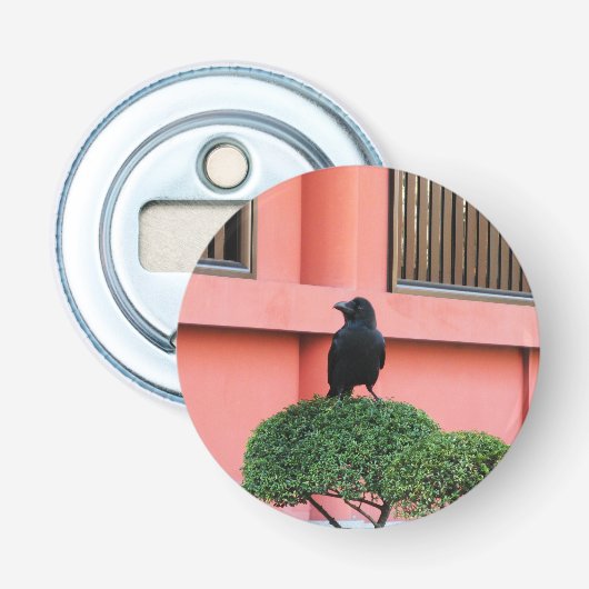 Décapsuleur Une Jungle À Gros Billages Croque Une Perche Sur U (Devant)