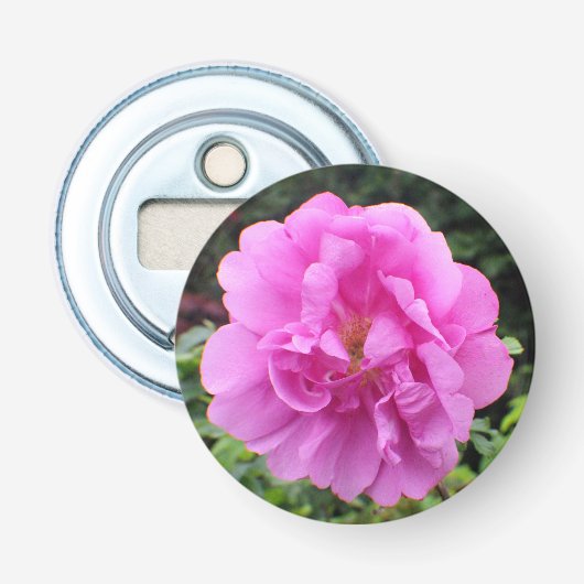 Décapsuleur Une seule fleur rose (Devant)