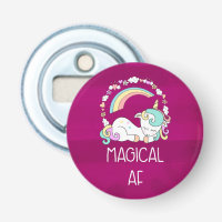 Unicorne drôle dire magique AF