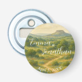 Décapsuleur Unique Wedding Favors for Guests, Hill Country (Devant)