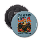 Décapsuleur USA 250 Years - Patriotic Bald Eagle 4 juillet 202 (Devant)