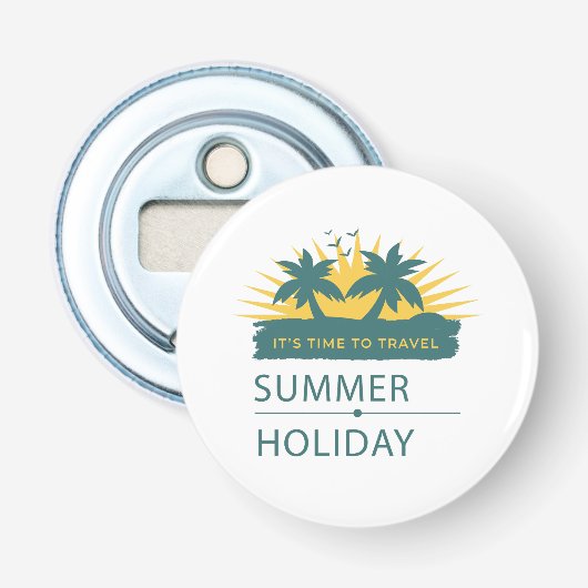 Décapsuleur Vacances d'été Paysage (Devant)