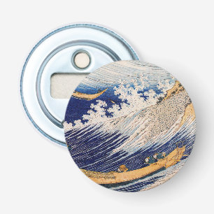 Décapsuleur Vagues océaniques Hokusai Bateaux en mer