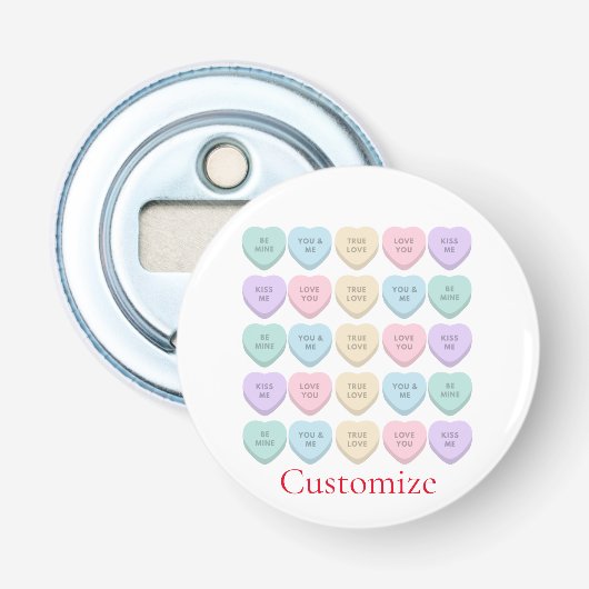 Décapsuleur Valentine Candy Hearts Thunder_Cove (Devant)