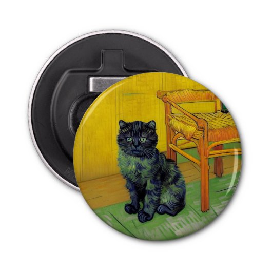 Décapsuleur Van Gogh Black Cat (Devant)