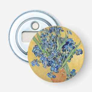 Décapsuleur Van Gogh Irises Vase Blue Flowers Bouquet Art