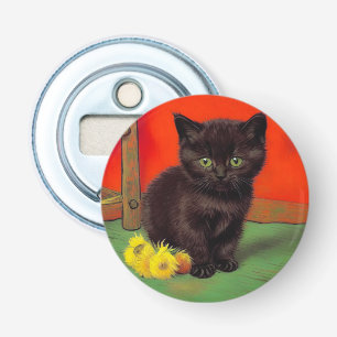 Décapsuleur Van Gogh Style Chat noir