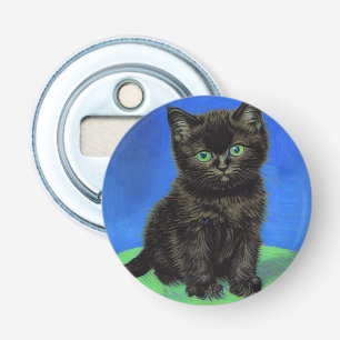 Décapsuleur Van Gogh Style Kitten noir