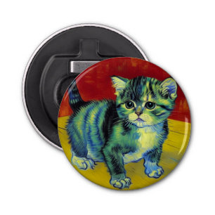 Décapsuleur Van Gogh Tabby Cat