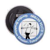 Décapsuleur Verre et vitrage pour le Glazier. (Devant)