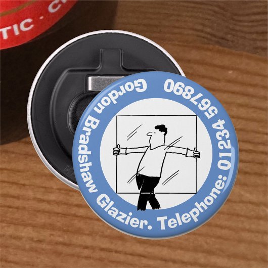 Décapsuleur Verre et vitrage pour le Glazier.