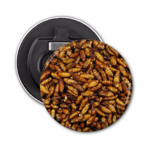 Décapsuleur Vers de soie frits ... Thai Street Food