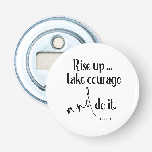 Décapsuleur Verset biblique (Devant)