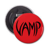 Décapsuleur Version de texte Vamp (rouge/noir) (Devant)