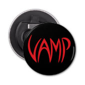 Décapsuleur Version des textes de vamp (noirs/rouge) (Devant)