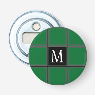 Décapsuleur Vert foncé et gris personnalisé unique première tr