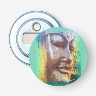 Décapsuleur Vert visage bouddha