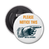 Décapsuleur Veuillez Noter Ce Magnet (Devant)