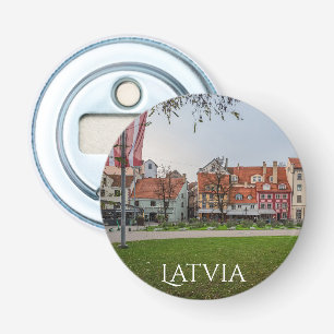 Décapsuleur Vieille ville de Riga en automne
