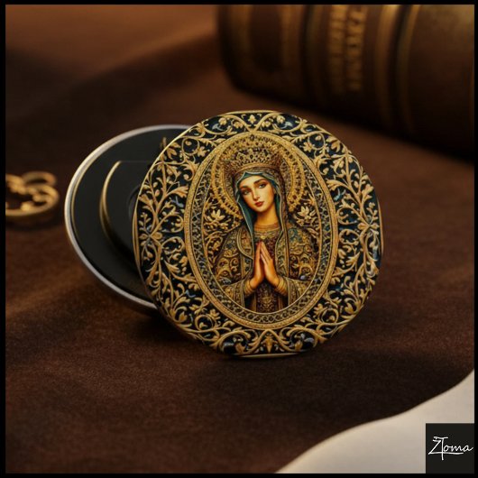 Décapsuleur Vierge Marie Révérence Dorée