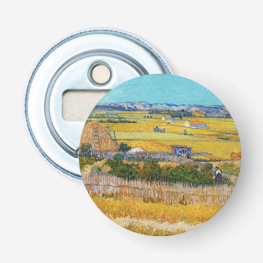 Décapsuleur Vincent van Gogh - Moisson à La Crau (Devant)