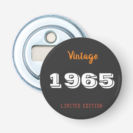 Décapsuleur Vintage 1965 Limited Edition Bottle Opener | 60th  (Devant)