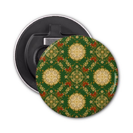 Décapsuleur Vintage Christmas Pattern - Bottle Opener (Devant)