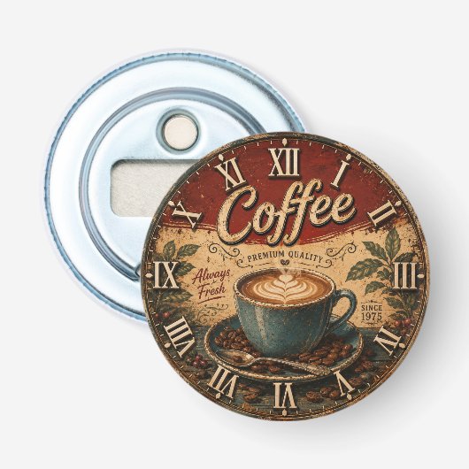 Décapsuleur Vintage Coffee (Devant)