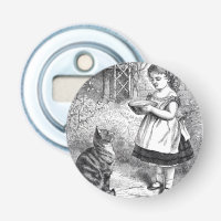 Vintage fille nourrissant chat une soucoupe de lai