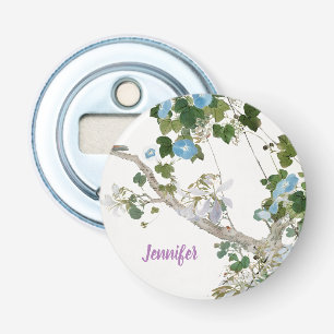 Décapsuleur Vintage Floral style asiatique Pastel Coloris Nom