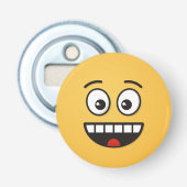 Décapsuleur Visage Souriant avec Bouche Ouverte (Devant)