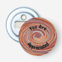 Vous Êtes Apprécié Super Swirl Colorful Employé