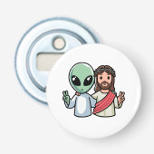 Décapsuleur We come in peace (Devant)