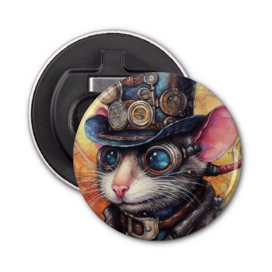 Décapsuleur Whiskerfield Top Hat Steampunk (Devant)