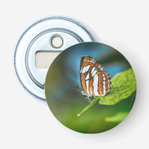 Décapsuleur White and Orange Striped Butterfly
