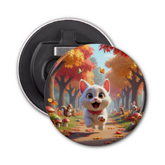 Décapsuleur Wild Escape: Running Cat Bottle Opener