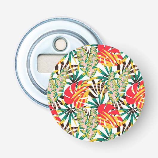 Décapsuleur Wild Tropical Palm Leaves (Devant)