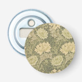 Décapsuleur William Morris Chrysanthemum Fleur d'âge (Devant)