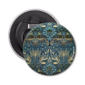 Décapsuleur William Morris Peacock and Dragon Woven Design (Devant)
