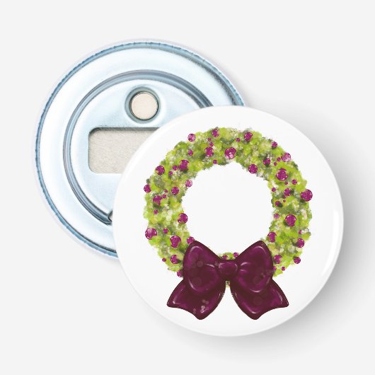 Décapsuleur Wreath scintillante - Options de couleurs multiple (Devant)