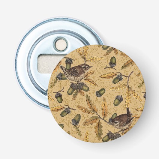 Décapsuleur Wrens et glands sur le miel (Devant)