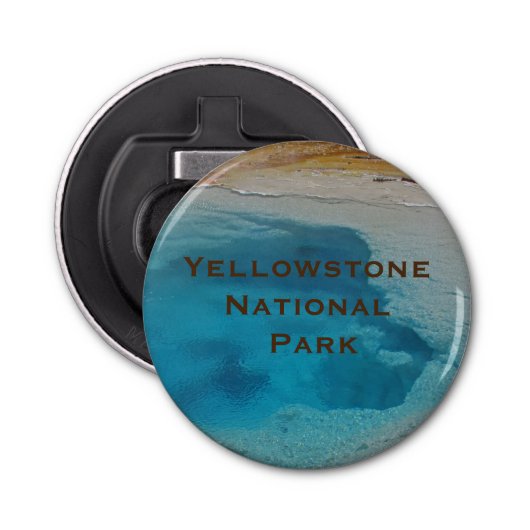 Décapsuleur Yellowstone Unique Blue Pool Photo Parc national (Devant)
