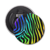 Décapsuleur Zebra Black et Rainbow Print (Devant)