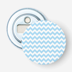 Décapsuleur Zigzag bleu, Chevron bleu, Motif géométrique