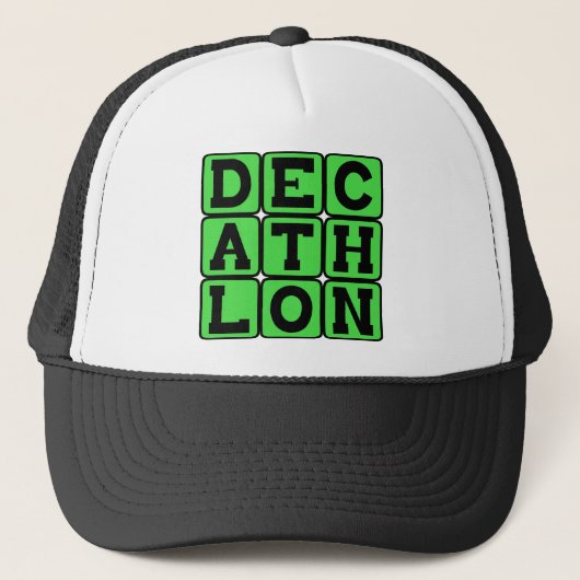 Decathlon, track sport trucker pet (Voorkant)