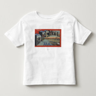 Decatur, Alabama - Grote Letter-scènes Kinder Shirts
